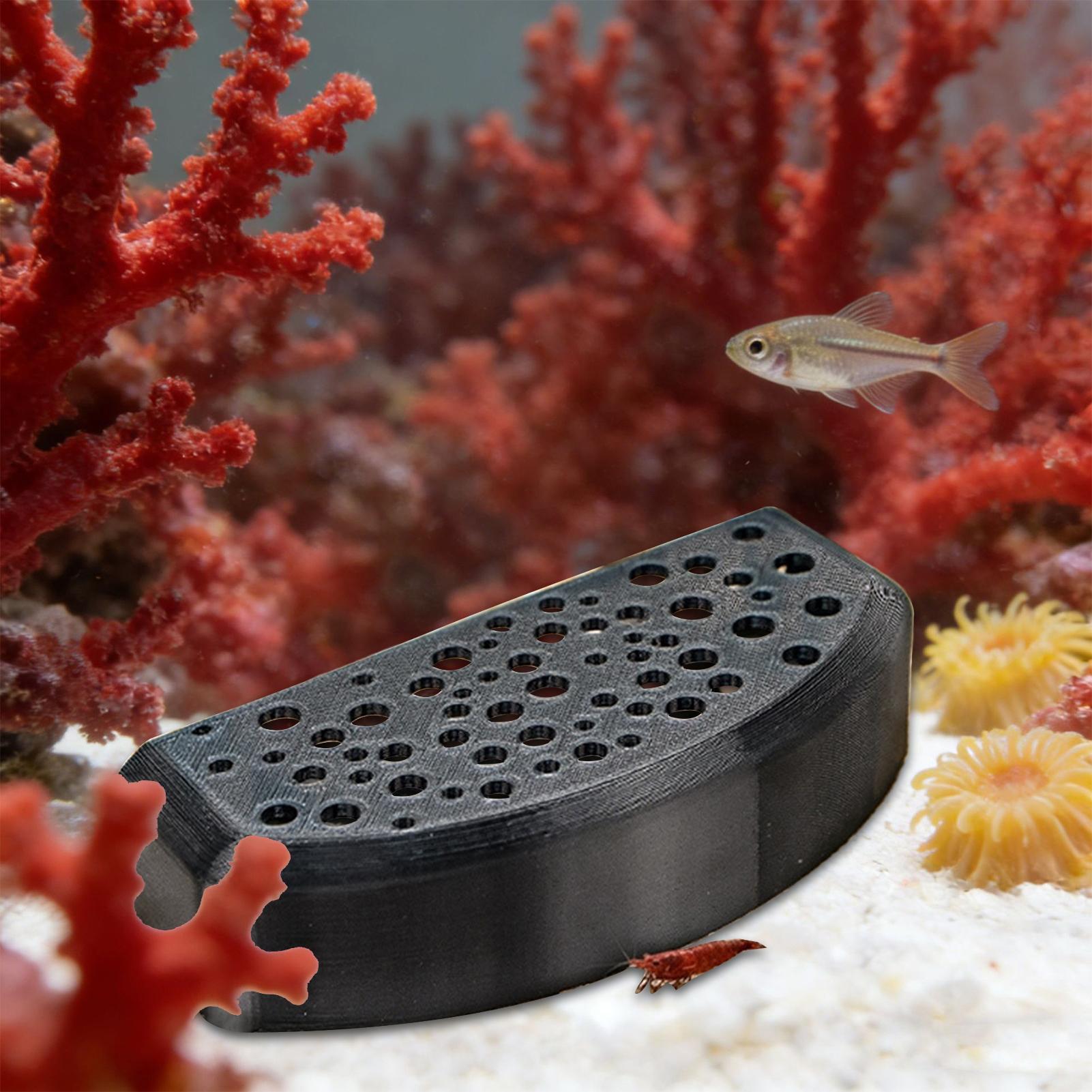 Aquarium Fish Zone - Aquatisches Haustier-Ruheornament mit mehreren Löchern, Zuchtunterstand,