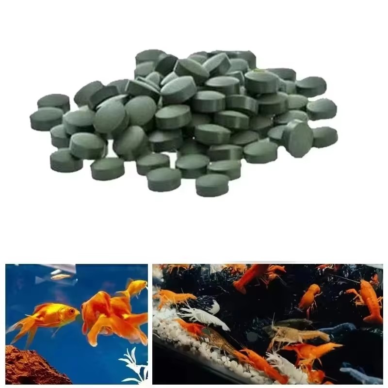 Aquarium Fish Holiday Food - 100-3000 Stück hochreine Spirulina-Tabletten, die reich
