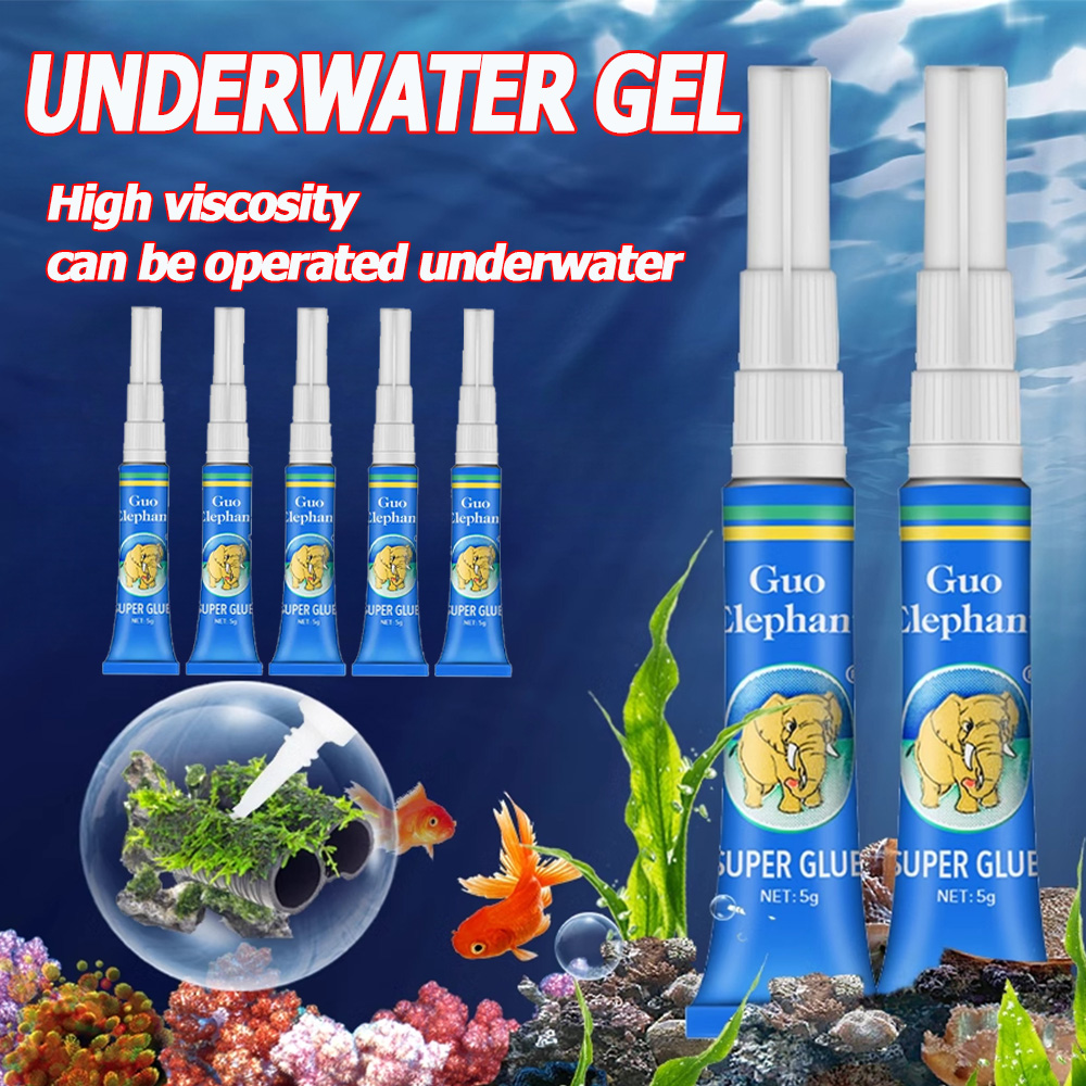 Aquarium Fish Real - 3/5/10Pcs Aquarium Landschaftsbau Moos Kleber Aquarium