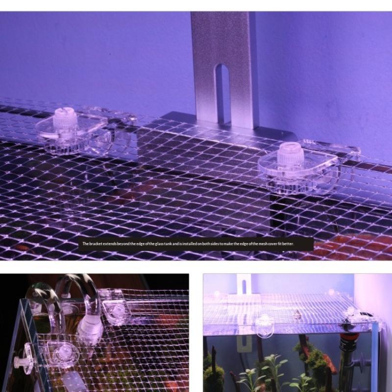 Aquarium Fish Escape - 1 Stück Anti-Flucht-Fischnetz, zuverlässiger Aquariumschutz verhindert