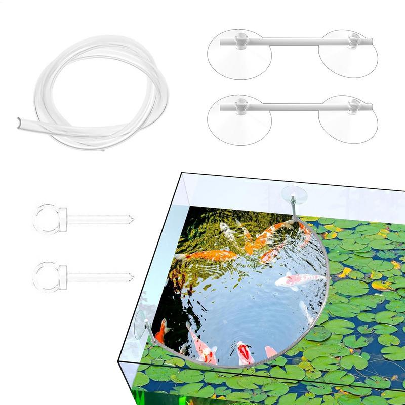 Aquarium Fish Real - Floating Plant Corral Fish Feeding Ring