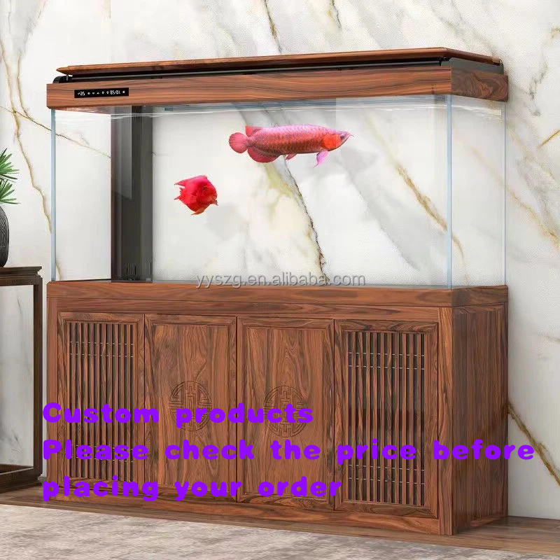 Aquarium Fish In - Maßgefertigtes Luxus-Glas-Wandaquarium, Langlebiges Wohnzimmer-Großaquarium 300L-1000 Liter