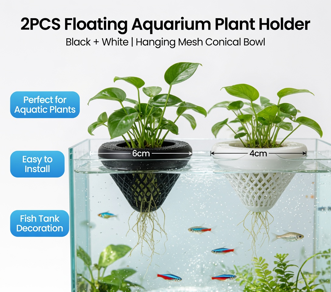 2 Stück Schwimmende Aquarien-P – Aquarium Fish Escape Bewertung und Preis
