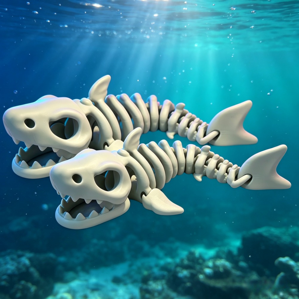 Haifisch-Skelett Aquarium-Deko – Aquarium Fish Real Bewertung und Preis