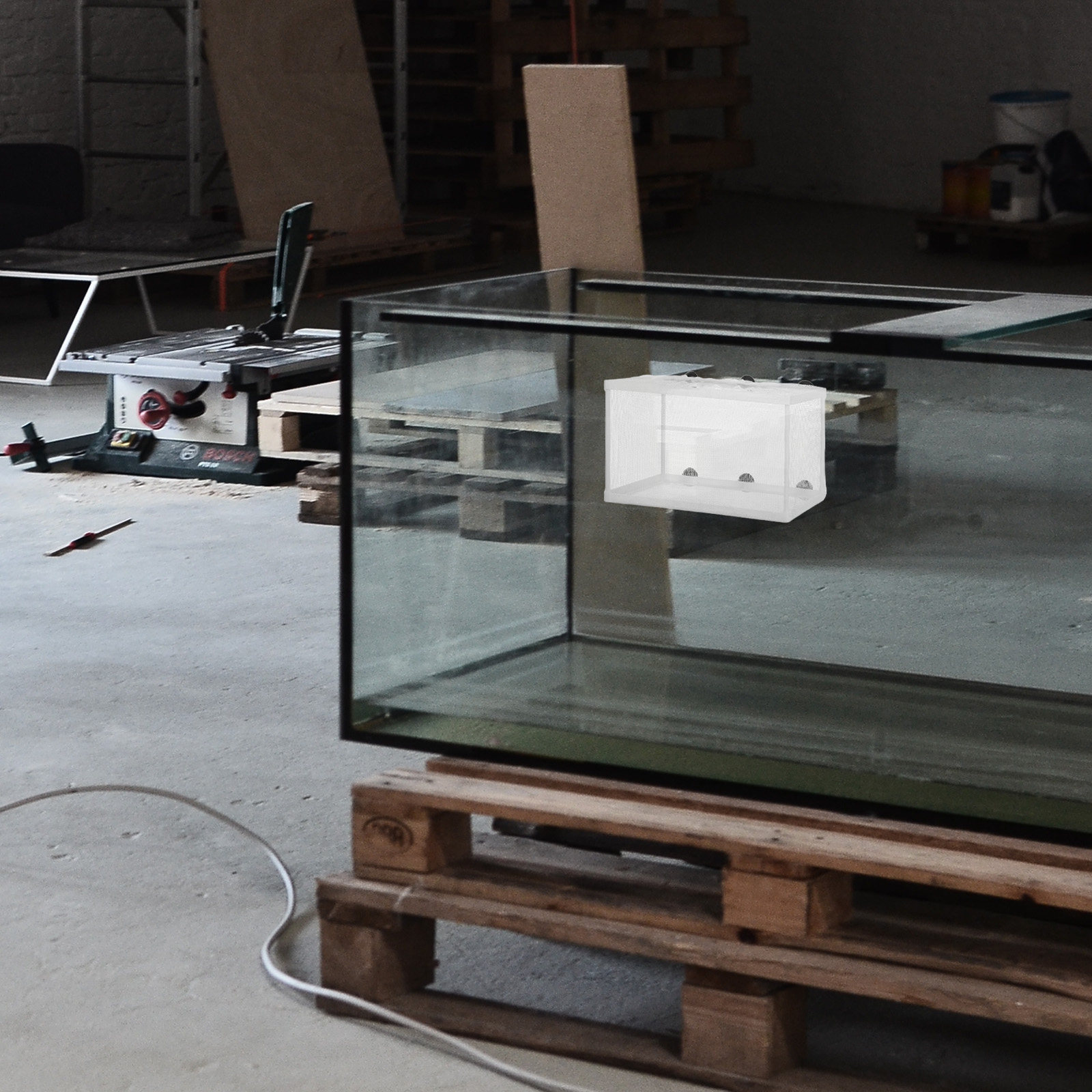 Großes Fischnetz für Aquarien, – Aquarium Fish Net Big Size Bewertung und Preis