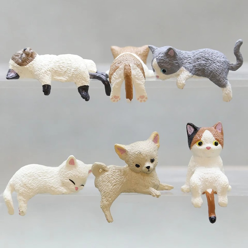 1Pc Nette Cartoon Katze PVC Ha – Aquarium Fish Real Bewertung und Preis