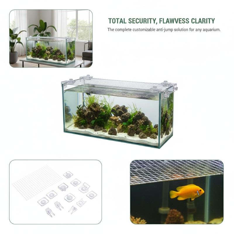 1 Stück Anti-Flucht-Fischnetz, – Aquarium Fish Escape Bewertung und Preis