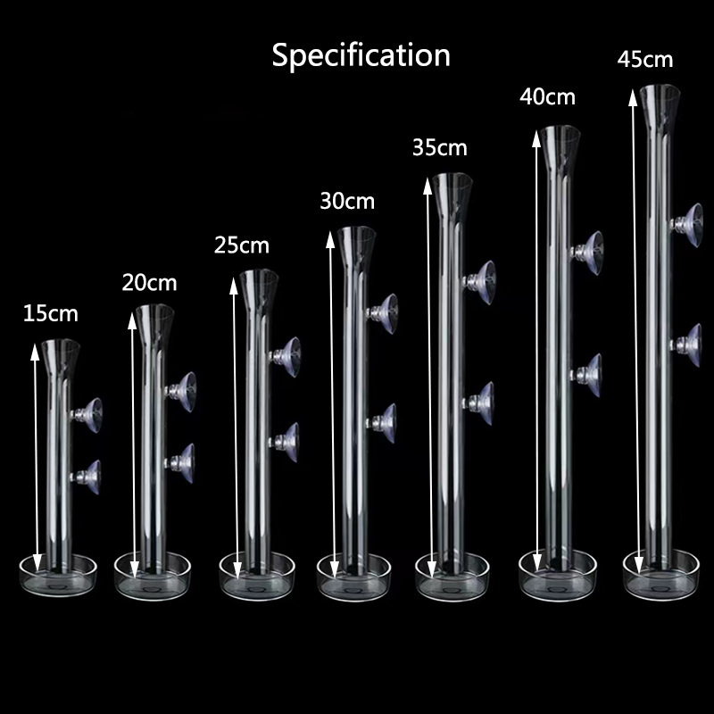Glas Aquarium Feeder Rohr Geri – Aquarium Fish Holiday Food Bewertung und Preis