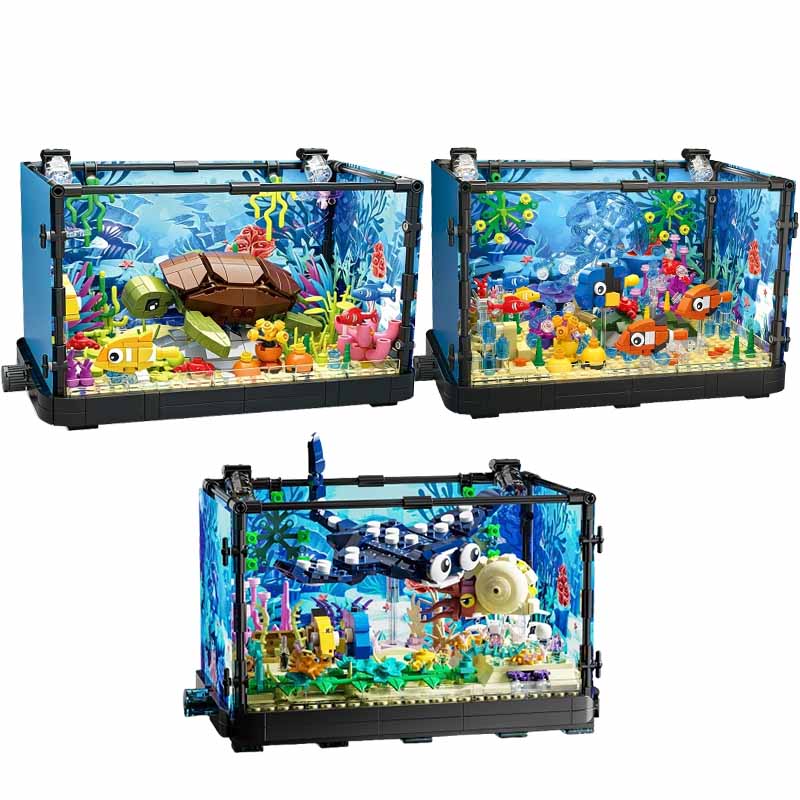 Aquarium-Baustein-Set mit Lich – Aquarium Fish Real Bewertung und Preis