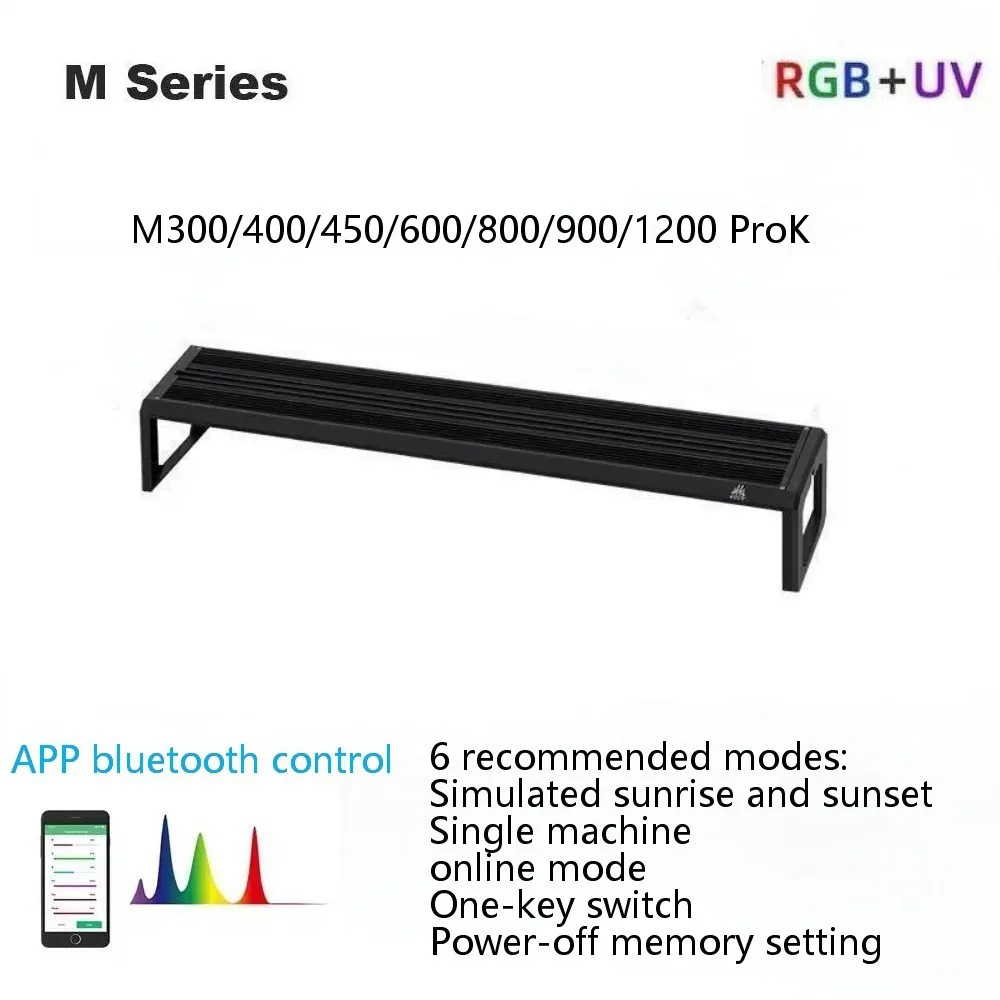 Week Aqua M Serie RGB+UV Wasse – Aquarium Fish App Bewertung und Preis